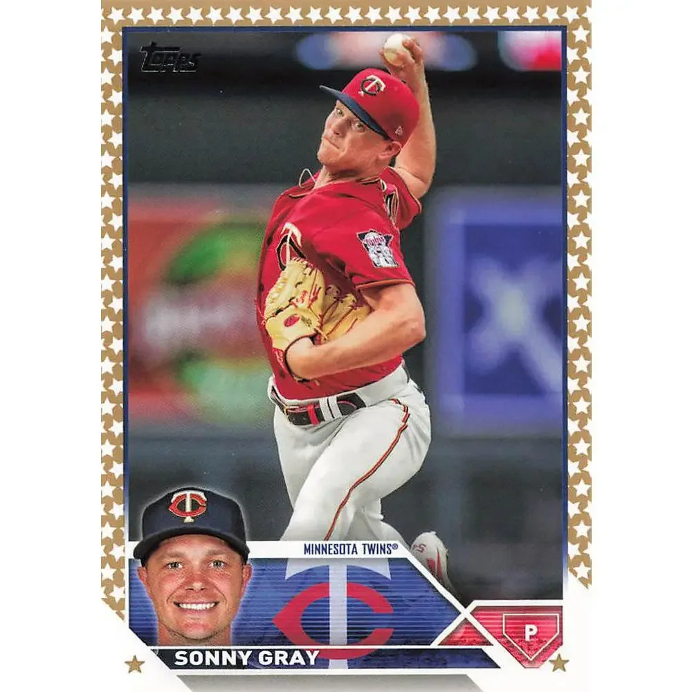 2023 Topps Gold Star Sonny Gray #78 Minnesota Twins